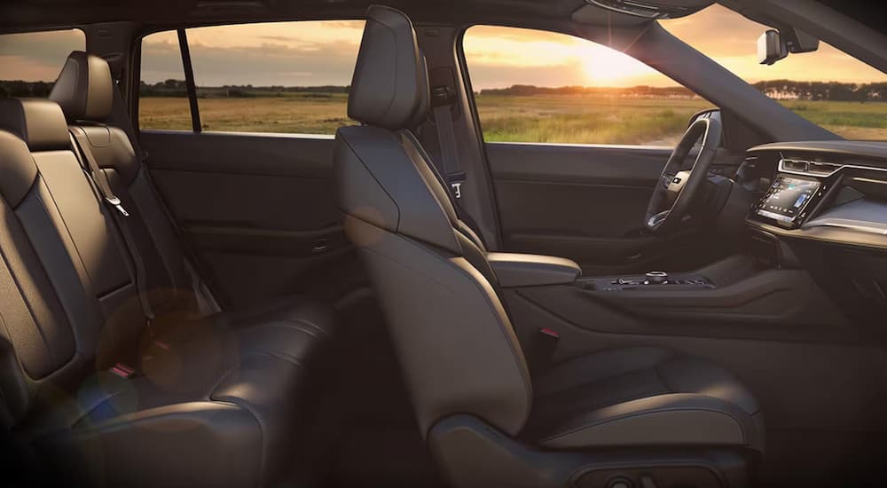 Front and back row of a seating in a 2026 Jeep Cherokee
