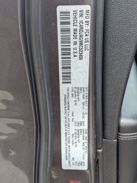 2021 Dodge Durango SXT Plus AWD