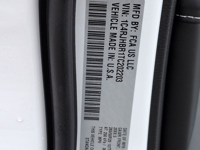 2026 Jeep Grand Cherokee GRAND CHEROKEE LIMITED RESERVE 4X4