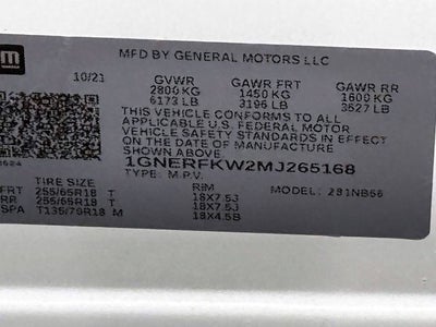 2021 Chevrolet Traverse FWD LS