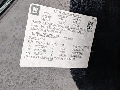 2017 GMC Sierra 1500 SLT