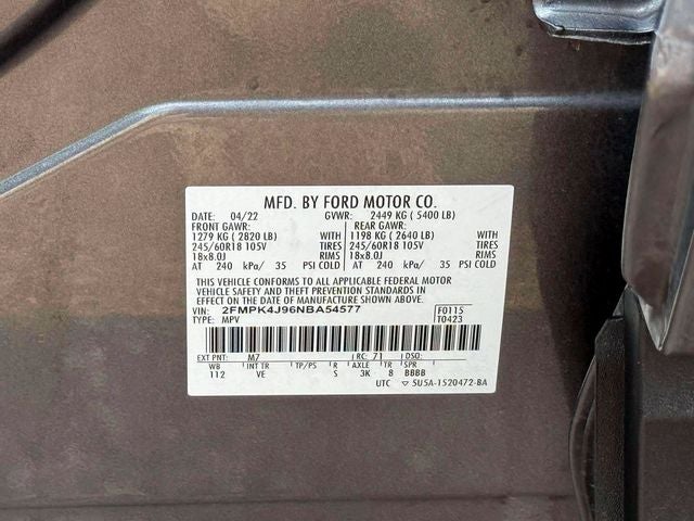 2022 Ford Edge SEL