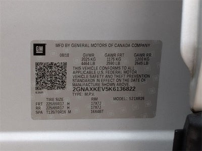 2019 Chevrolet Equinox LT