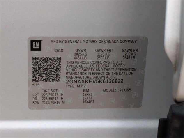 2019 Chevrolet Equinox LT