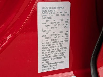 2026 RAM Ram 5500 Chassis Cab RAM 5500 TRADESMAN CHASSIS CREW CAB 4X4 84' CA