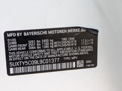 2020 BMW X3 xDrive30i