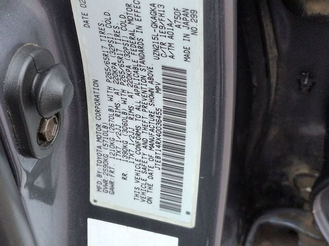 2004 Toyota 4Runner SR5 V8