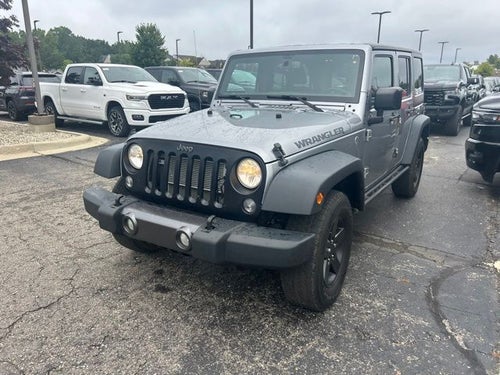 2016 Jeep Wrangler Unlimited Black Bear