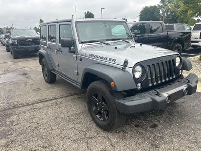2016 Jeep Wrangler Unlimited Black Bear