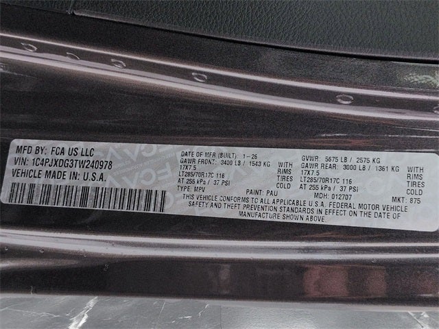 2026 Jeep Wrangler WRANGLER 4-DOOR WILLYS