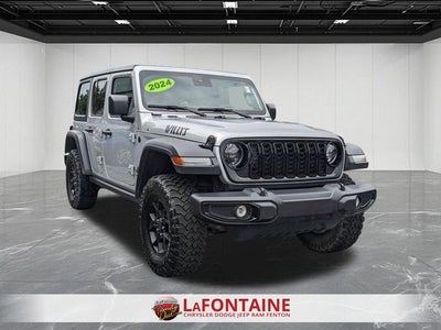 2024 Jeep Wrangler 4-Door Willys 4x4
