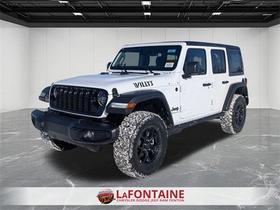 2026 Jeep Wrangler WRANGLER 4-DOOR WILLYS
