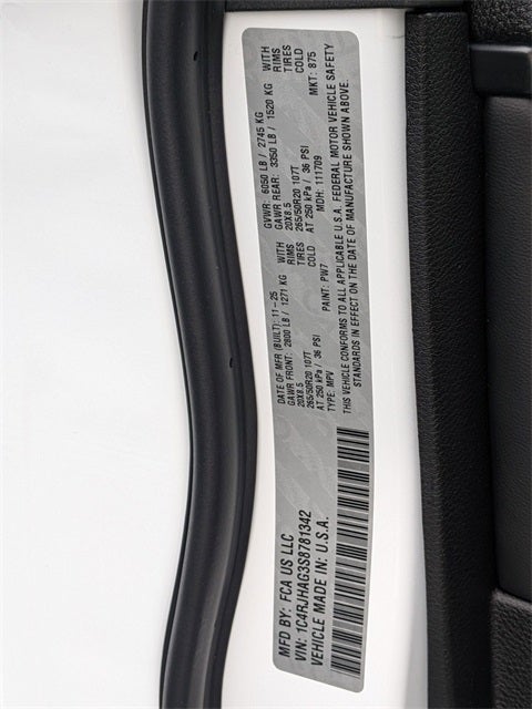 2025 Jeep Grand Cherokee GRAND CHEROKEE ALTITUDE X 4X4