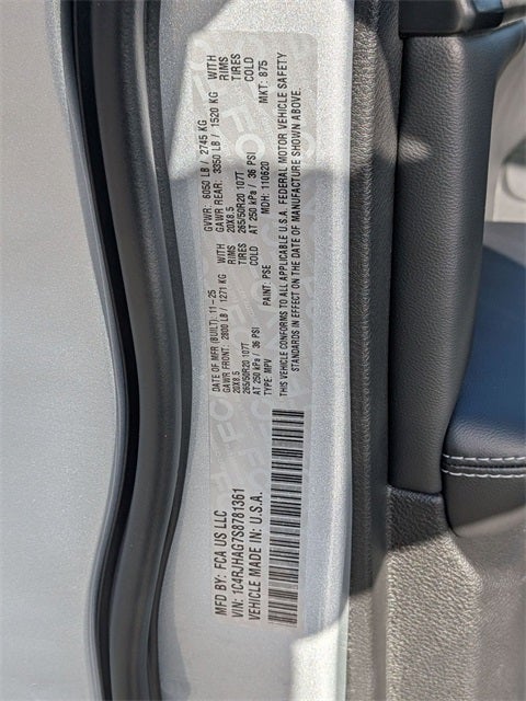 2025 Jeep Grand Cherokee GRAND CHEROKEE ALTITUDE X 4X4