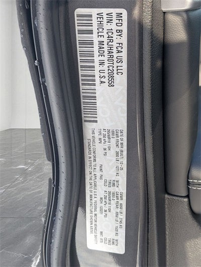 2026 Jeep Grand Cherokee GRAND CHEROKEE ALTITUDE 4X4