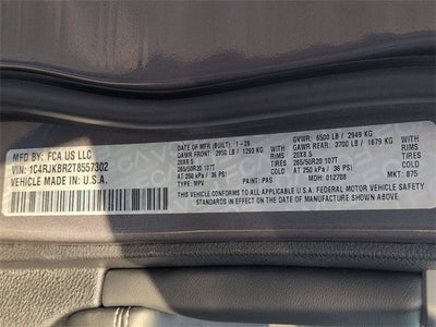 2026 Jeep Grand Cherokee L GRAND CHEROKEE L LIMITED 4X4