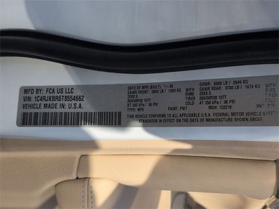 2026 Jeep Grand Cherokee L GRAND CHEROKEE L LIMITED 4X4