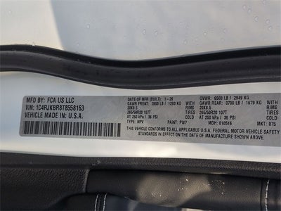 2026 Jeep Grand Cherokee GRAND CHEROKEE L LIMITED RESERVE 4X4