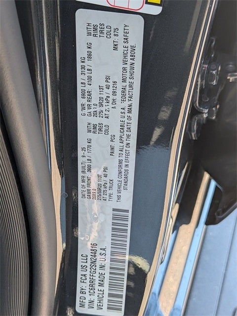 2025 RAM Ram 1500 RAM 1500 BIG HORN CREW CAB 4X4 5'7' BOX