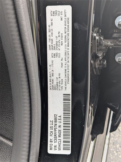 2026 RAM Ram 1500 RAM 1500 BIG HORN CREW CAB 4X4 5'7' BOX