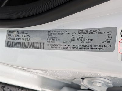 2026 RAM Ram 1500 RAM 1500 BIG HORN CREW CAB 4X4 5'7' BOX