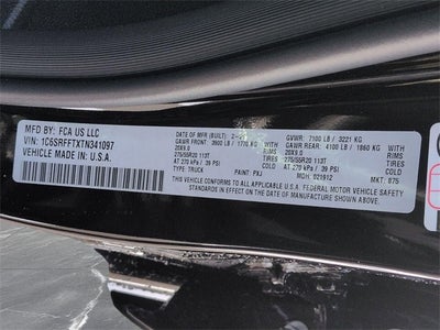 2026 RAM Ram 1500 RAM 1500 BIG HORN CREW CAB 4X4 5'7' BOX