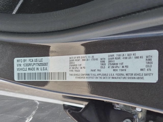 2026 RAM 1500 Laramie