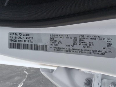 2026 RAM Ram 1500 RAM 1500 LARAMIE CREW CAB 4X4 5'7' BOX