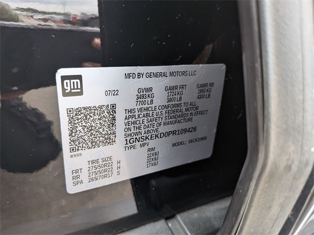 2023 Chevrolet Suburban 4WD RST