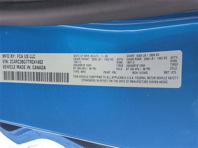 2026 Chrysler Pacifica PACIFICA SELECT AWD