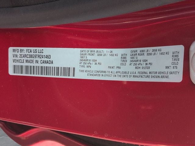 2026 Chrysler Pacifica PACIFICA SELECT AWD