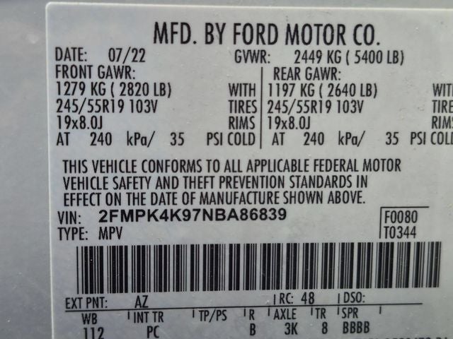 2022 Ford Edge Titanium