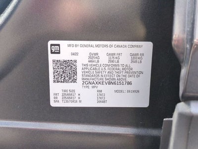 2022 Chevrolet Equinox FWD LT