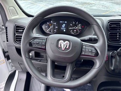 2025 RAM ProMaster 2500 Cargo Van Tradesman High Roof 136' WB w/Pass Seat