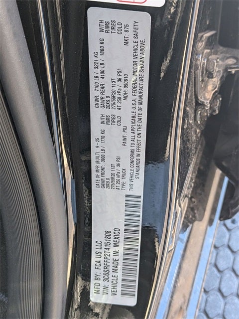 2026 RAM Ram 1500 RAM 1500 BIG HORN CREW CAB 4X4 5'7' BOX