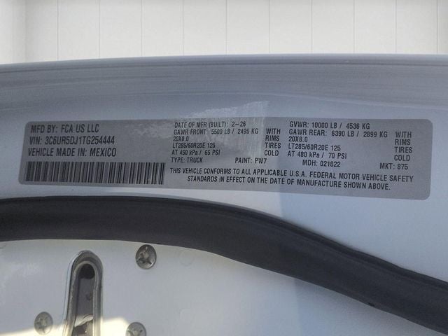 2026 RAM Ram 2500 RAM 2500 BIG HORN CREW CAB 4X4 6'4' BOX