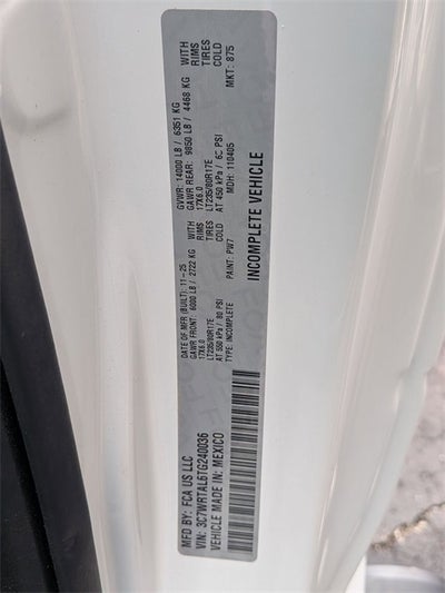 2026 RAM Ram 3500 Chassis Cab RAM 3500 TRADESMAN CHASSIS REGULAR CAB 4X4 60' CA