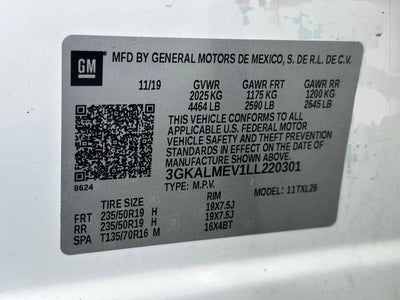 2020 GMC Terrain FWD SLE