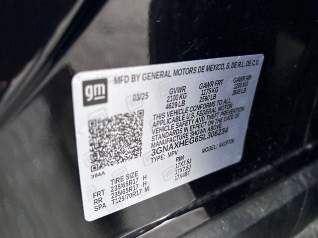 2025 Chevrolet Equinox FWD LT