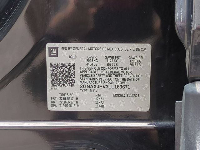 2020 Chevrolet Equinox FWD 2FL