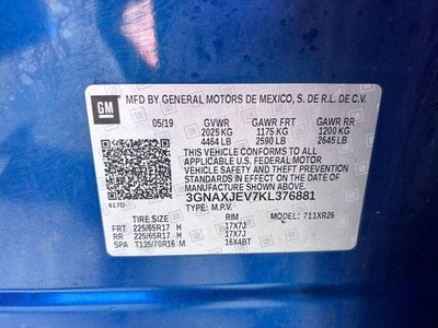 2019 Chevrolet Equinox LT