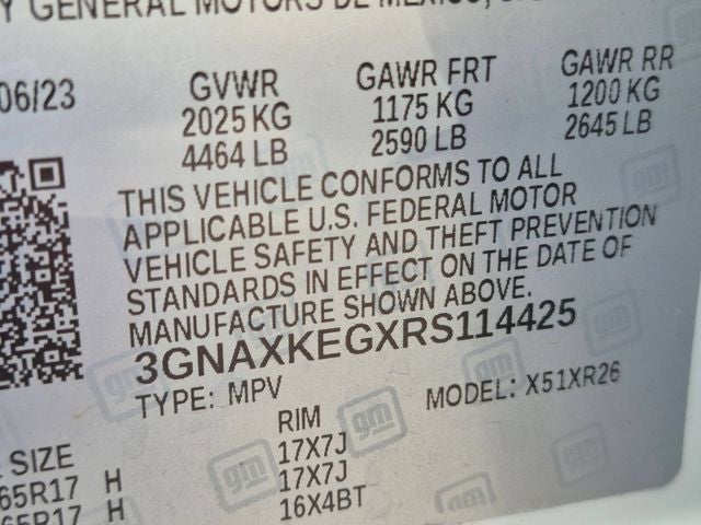 2024 Chevrolet Equinox FWD LT