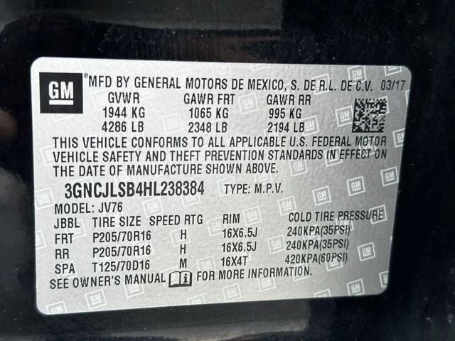 2017 Chevrolet Trax LT