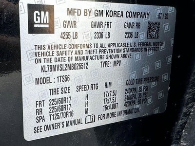 2021 Chevrolet Trailblazer FWD ACTIV