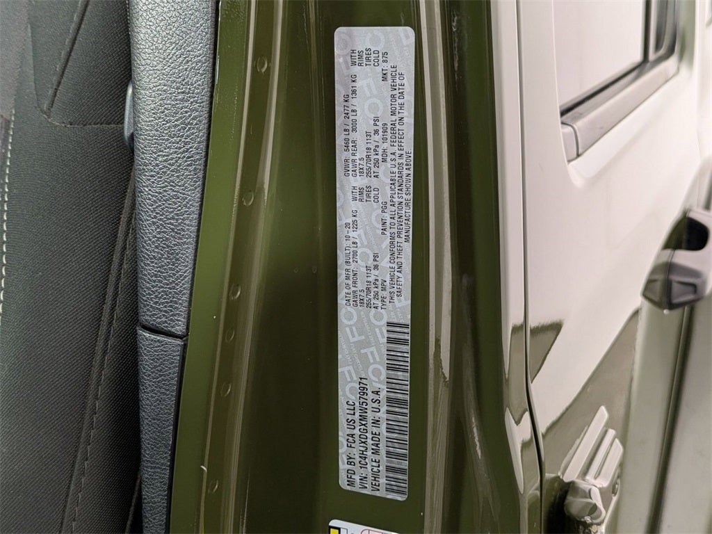 2021 Jeep Wrangler Unlimited 80th Anniversary 4x4