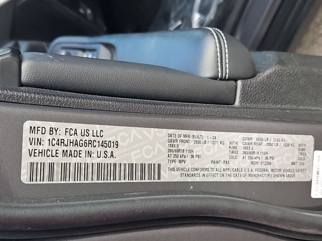 2024 Jeep Grand Cherokee Altitude X 4x4