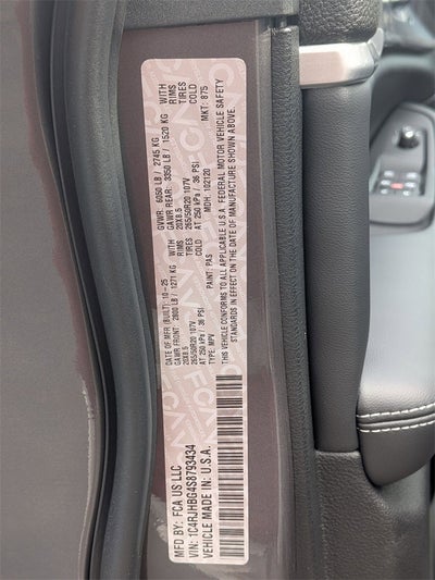 2025 Jeep Grand Cherokee GRAND CHEROKEE LIMITED 4X4