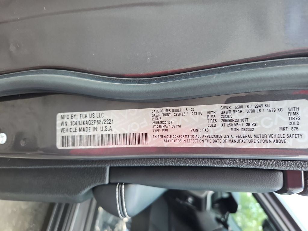 2023 Jeep Grand Cherokee L Altitude 4x4