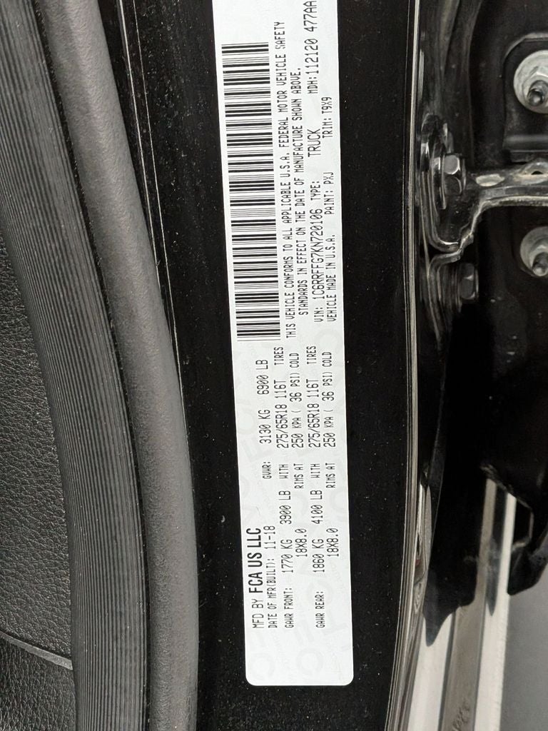 2019 RAM 1500 Big Horn/Lone Star Crew Cab 4x4 5'7' Box