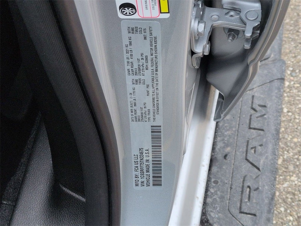 2026 RAM Ram 1500 RAM 1500 BIG HORN CREW CAB 4X4 5'7' BOX